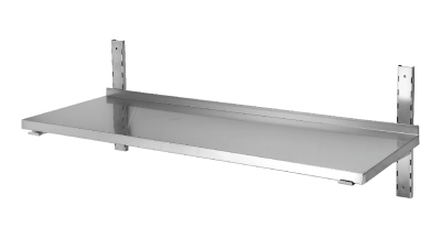 REDOR Stainless Steel 1 Tier Wall Shelf 1200mm PESWBS12030