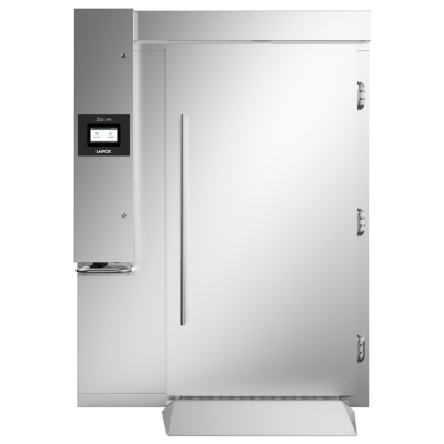LAINOX Zoom Series Walk In Pass Thru Blast Chiller/Freezer, Remote Condensor Unit With Loading Ramp Trolley And Heated Core Probe And 7&quot; Touch Screen Display ZO402SP