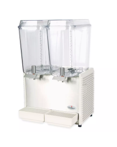 CRATHCO Classic Double Bowl Refrigerated Beverage Dispenser 2x18.9L D255-4