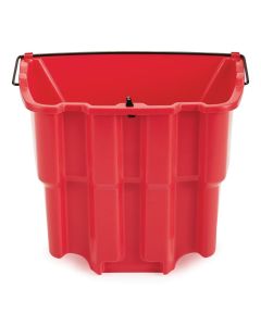 RUBBERMAID WaveBrake® 18qt Dirty Water Bucket (Red) 2064907
