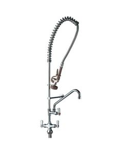 PRE-RINSE Pre-Rinse Faucet Deck Mounted Type C/W Add-On 12" Swing Nozzle Faucet 98001-2