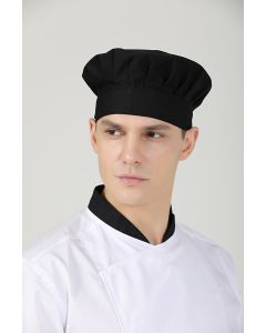 GREEN CHEF Poppy Black Chef Toque HBT506PC
