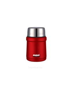 ENDO 450ML Double S/Steel Food Jar CX-4007 (Crimson Red)