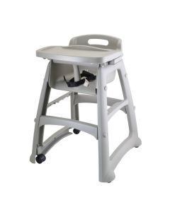 JD-B9901-G BABY CHAIR WITH TRAY-GREY CHN-CHAIR-001