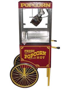 CRETORS 6oz Goldrush Popper with Wagon Base Popcorn Machine 6GPWB
