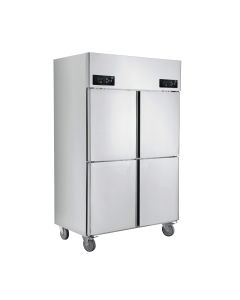 FRESH Upright Dual Temperature Refrigerator 2 Doors Freezer / Chiller CSUF10A2B2