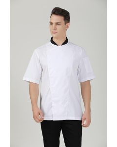 GREENCHEF	Willow Chef Jacket (Short Sleeve) CWS8052PC