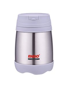ENDO 500ML Double S/Steel Food Jar CX-4004 (Pure Stainless)