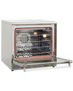 ROLLER GRILL Convection Oven with Top Infrared Quartz Salamander & Bottom Armoured Heating Element FC-60TQ