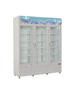 FRESH 3-Door Refrigerator Display - Chiller FDC-P1500WE-HA
