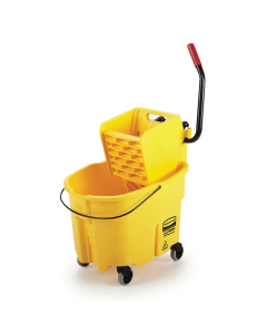 RUBBERMAID WaveBrake® Side-Press with Bucket and Wringer FG758088 (Yellow, Brown) / FG758888 (Blue, Green, Red)