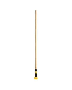 RUBBERMAID Gripper® 60" Wet Mop Handle - Wooden FGH216000000