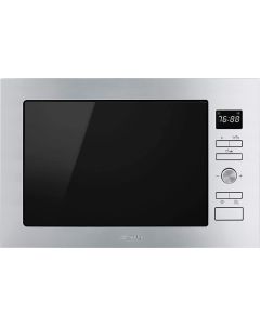 SMEG Selezione Series Microwave with Grill 8 Programmes FMI425X