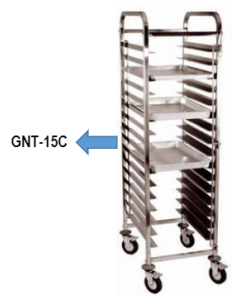 Golden Bull Gastronorm Pan Trolley (w/o Tray) GNT-15C