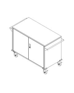Stainless Steel CSSD Distribution Trolley with Lock