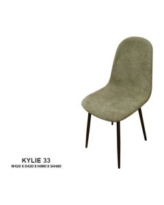 Kylie 33 Chair (Brown/Grey)