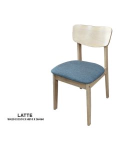 Latte Chair (Natural Beech/Dirty Oak)