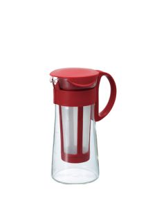 HARIO  Mizudashi (Cold Brew) Coffee Pot 7 / Red (5 Cups / Brewed Volume 600ML) MCPN-7R 
