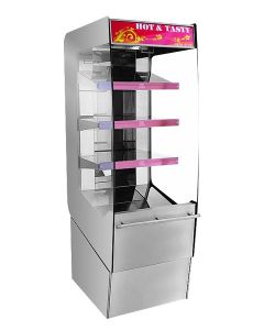 NEWWAY Grab and Go Heated 4-level Multi Deck Merchandiser MD-60