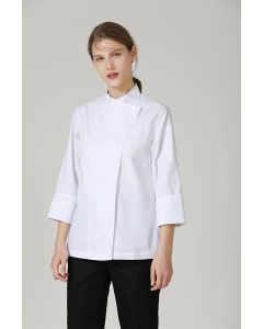 GREENCHEF Rosemary White Chef Jacket (Long Sleeve) CWL8060PC