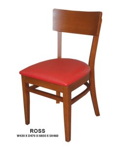 Ross Dining Chair | Cushion Seat 