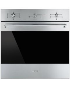 SMEG 60cm SS Classic Series Multifunction Oven SF6381X