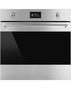 SMEG 60cm SS Classic Series Fingerproof Electric Thermoventilated Oven SO 6302TX