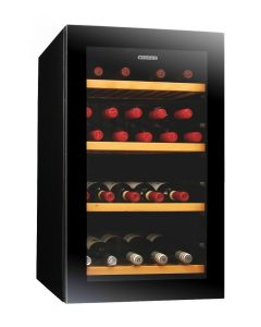 VINTEC NOIR "Black Glass" Borderless Single Temperature Zone 35 bottles Wine Cellar V30SGMEBK (VWS035SBA-X) [Pre-Order]