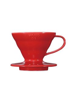 HARIO V60 Coffee Dripper 01 Ceramic / Red VDC-01R