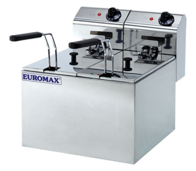 EUROMAX Fryer Double 5+5L 10351