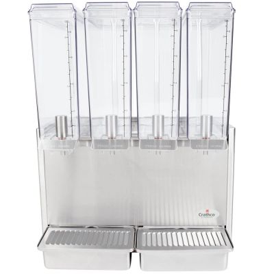 CRATHCO Classic Mini-Quad Refrigerated Beverage Dispenser E495-4