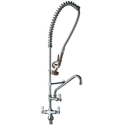 PRE-RINSE Pre-Rinse Faucet Deck Mounted Type C/W Add-On 12&quot; Swing Nozzle Faucet 98001-2
