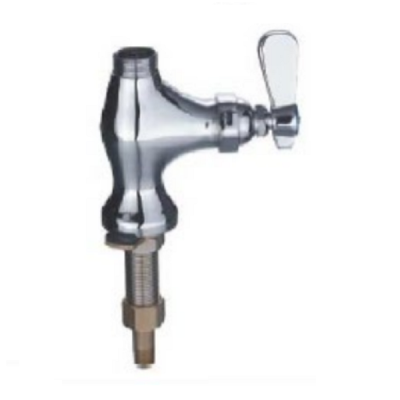 PRE-RINSE Single Deck Mounted Faucet c/w 8&#039; Swing Nozzle 9812-08