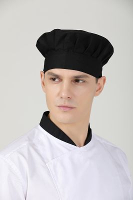GREEN CHEF Poppy Black Chef Toque HBT506PC