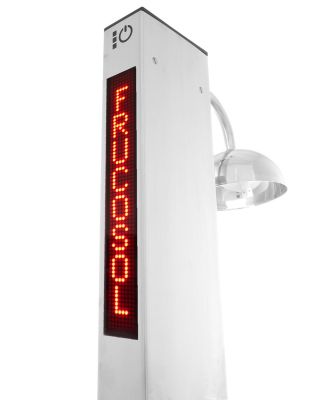 FRUCOSOL Glass Cooler GF1000 Display