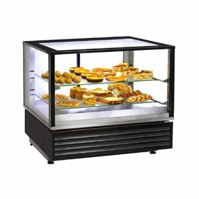 ROLLERGRILL Two Levels Merchandiser Warming Display with Lighting Device &amp; Humidity Control HD 800