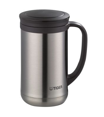 TIGER 0.5L Stainless Steel Desk Mug (Champagne Gold/ Clear Stainless) MCM-T050 (NN/ XC)