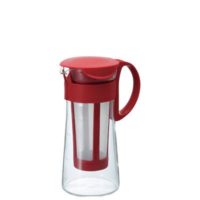 HARIO  Mizudashi (Cold Brew) Coffee Pot 7 / Red (5 Cups / Brewed Volume 600ML) MCPN-7R 