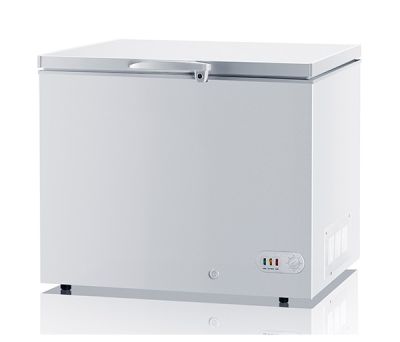 MODELUX Chest Freezer with Light &amp; Fan (283L) 1 basket MD350F