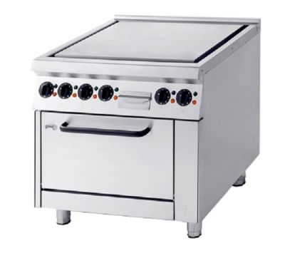 NAYATI Electric - Hot Top with Electric Oven 2/1 GN NEHT 8 - 75 OV MR