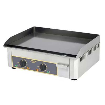 ROLLERGRILL 600mm Electric Griddle Cooking Plate: Steel Enameled PSR-600EE