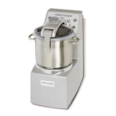 ROBOTCOUPE 20Ltr Vertical Cutter Mixer With 3-Stainless Steel Straight Blade Knife R-20