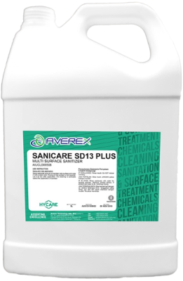 AVEREX Multi Surface Sanitizer (4x5L) Sanicare SD13 PLUS 5L