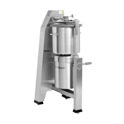 ROBOTCOUPE 45Ltr Vertical Cutter Mixer With A Digital Timer &amp; 3-Stainless Steel Straight Blade Knife R-45A