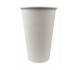 Paper Cup - Plain White 16oz (1000 pieces per ctn) | Kitchen Equipment ...