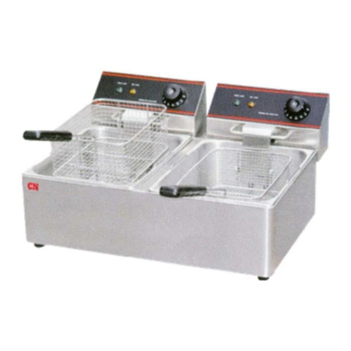 CN Counter Top Electric Fryer Double Tank CN-EF6L2 Kitchen