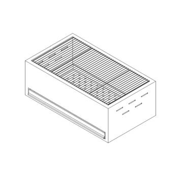 S/S TOAST GRILLER (CHARCOAL)