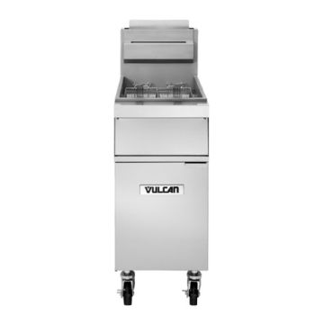 VULCAN FREE STANDING GAS FRYER (DOUBLE TANK) 1GR85M