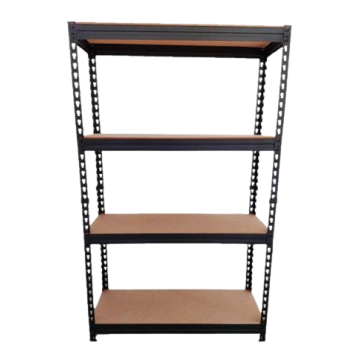 EONMETALL 2 in 1 Rack - 4 Levels with HDF Board (SAND BLACK)