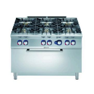 ELECTROLUX	6-BURNER GAS RANGE ON LARGE GAS OVEN 391015